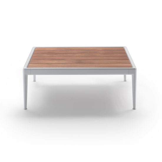 Flexform Pico Wood Outdoor Coffee Table recessed top STILL LIFE S 01