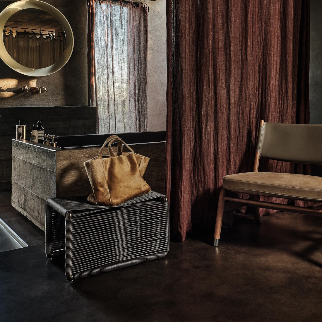 Flexform Tindari Footstool LIFESTYLE S 01