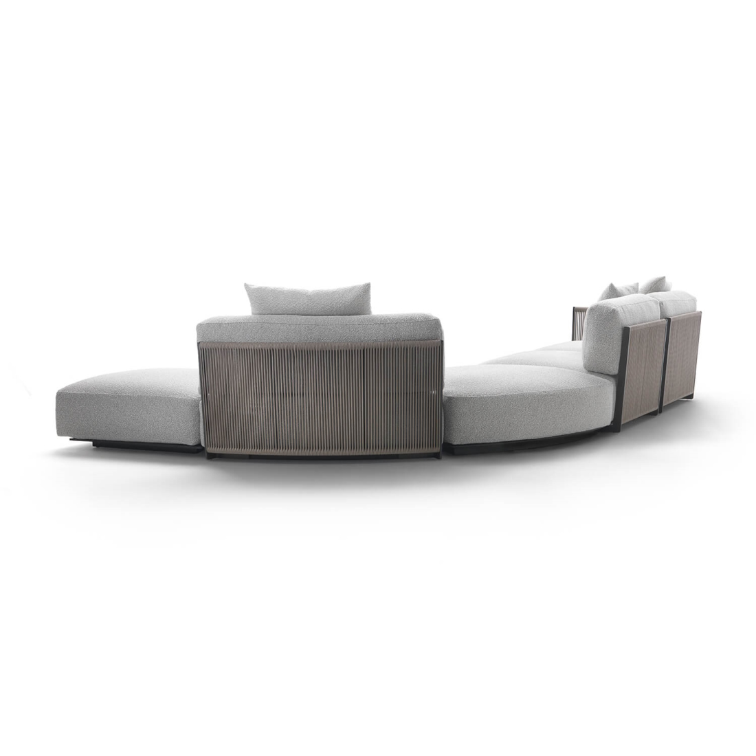 Flexform Vulcano Outdoor Sofa Curved 01 STILL LIFE S 02