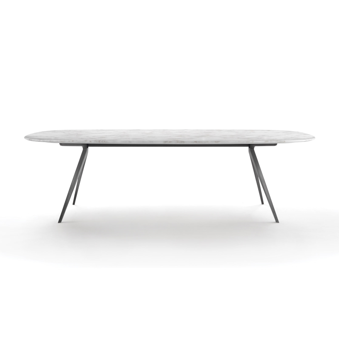 Flexform Zefiro Oval Marble Dining Table STILL LIFE S 01