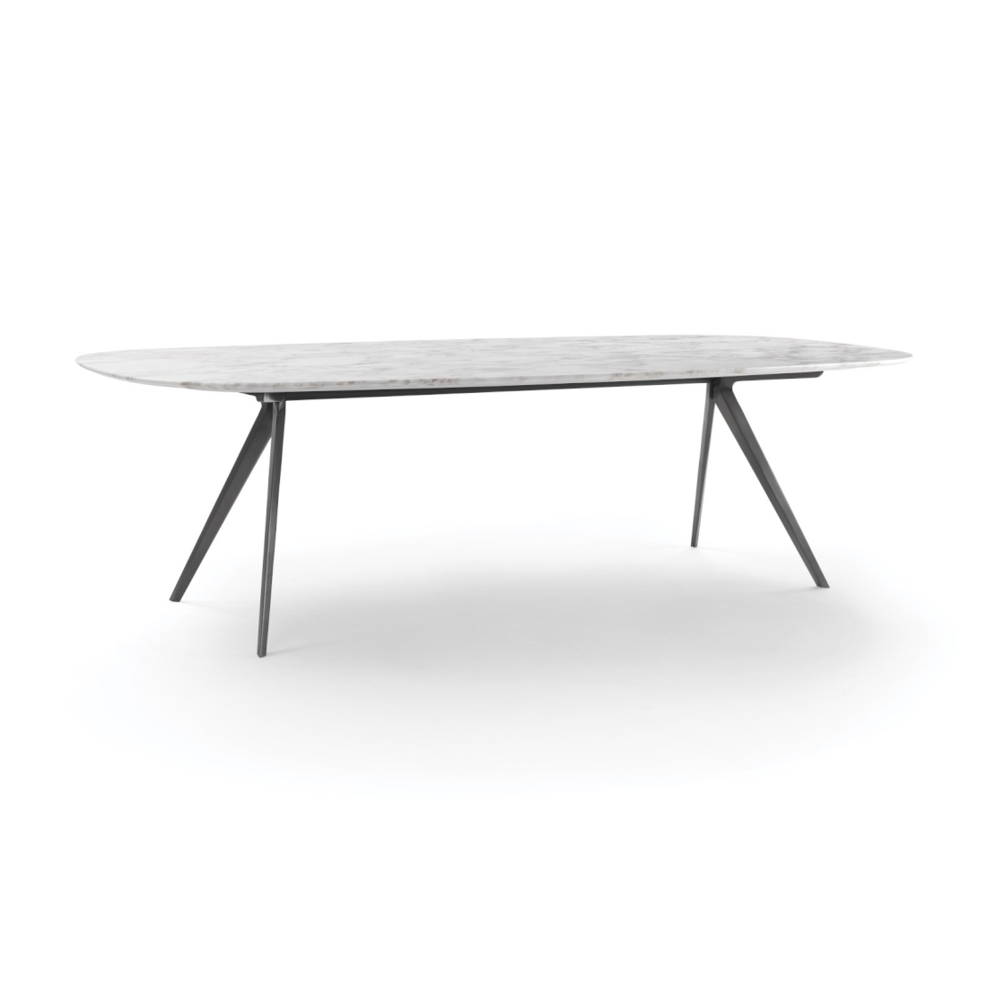Flexform Zefiro Oval Marble Dining Table STILL LIFE S 02