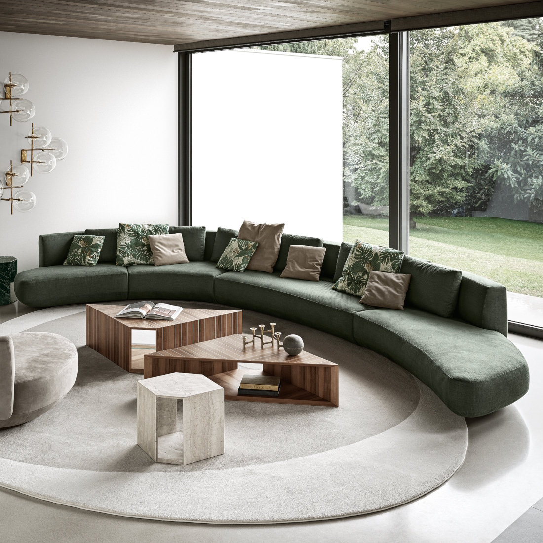 Gallotti Radice Audrey Motion Modular Sofa LIFESTYLE S 01