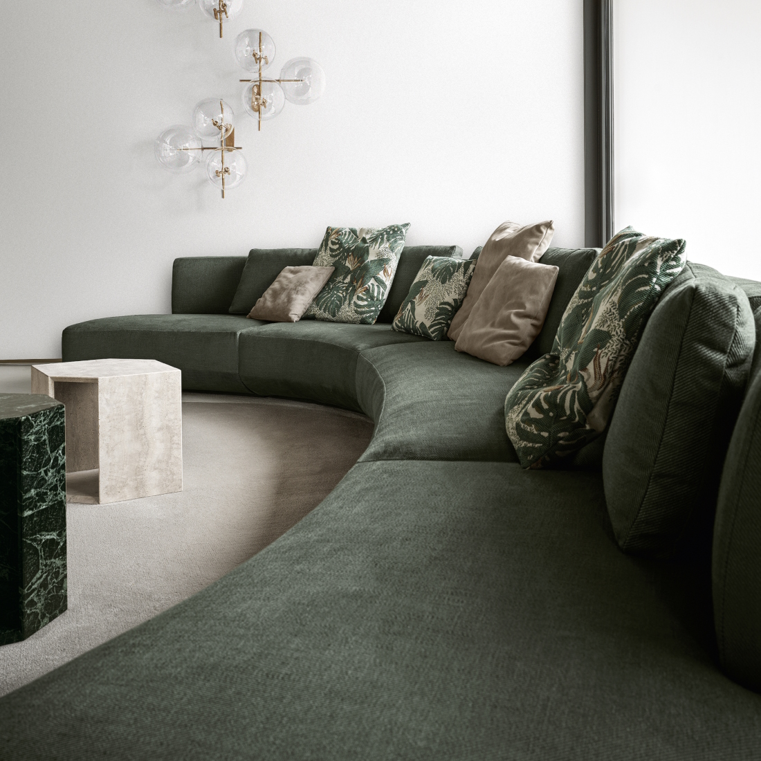 Gallotti Radice Audrey Motion Modular Sofa LIFESTYLE S 02