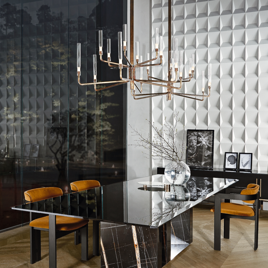 Gallotti Radice Epsilon Chandelier LIFESTYLE S 01