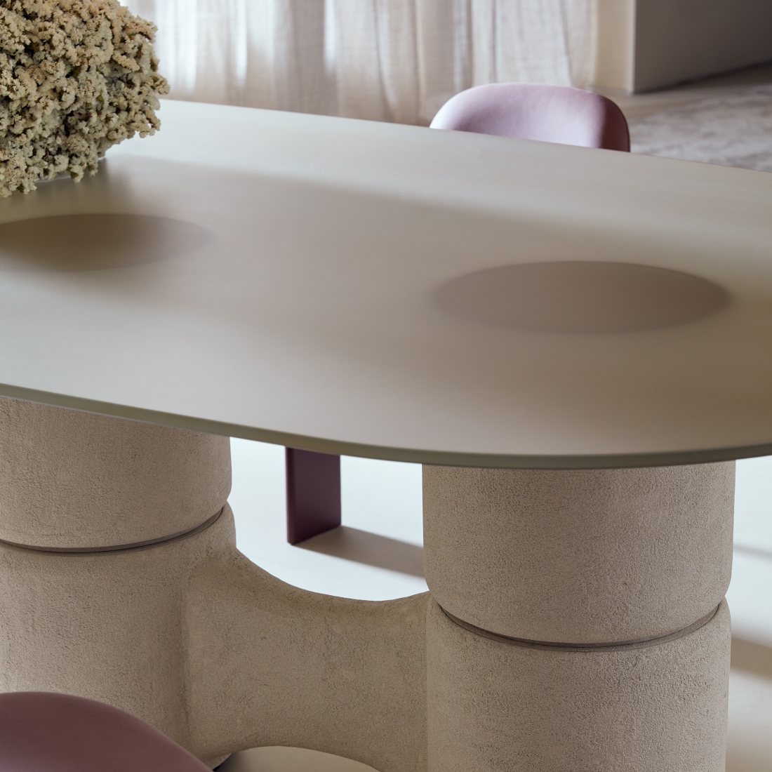 Gallotti Radice Molecola Dining Table LIFESTYLE S 02