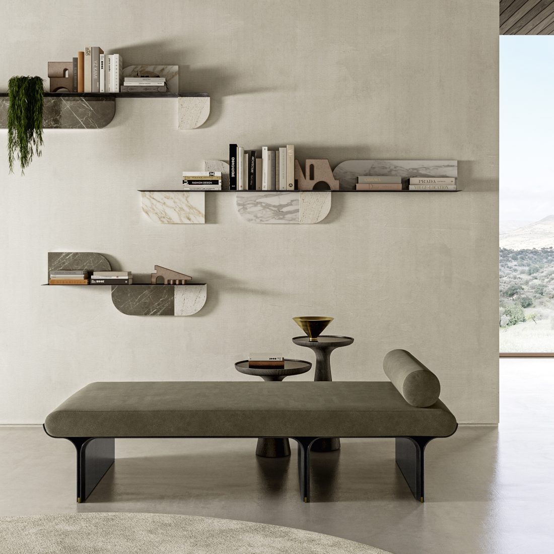 Gallotti Radice Roundcut Shelf LIFESTYLE S 01