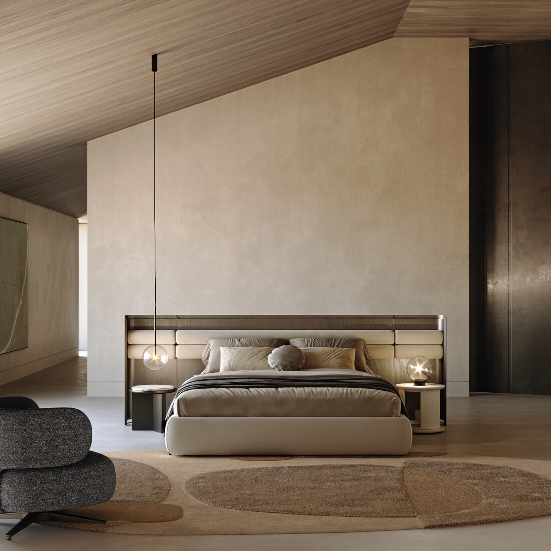 Gallotti Radice Sunrise Bed LIFESTYLE S 01