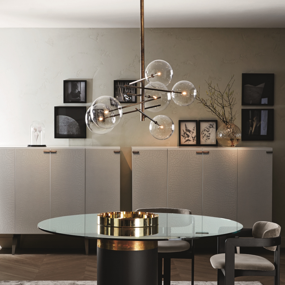 Gallotti and Radice Bolle Chandelier LIFESTYLE S 01