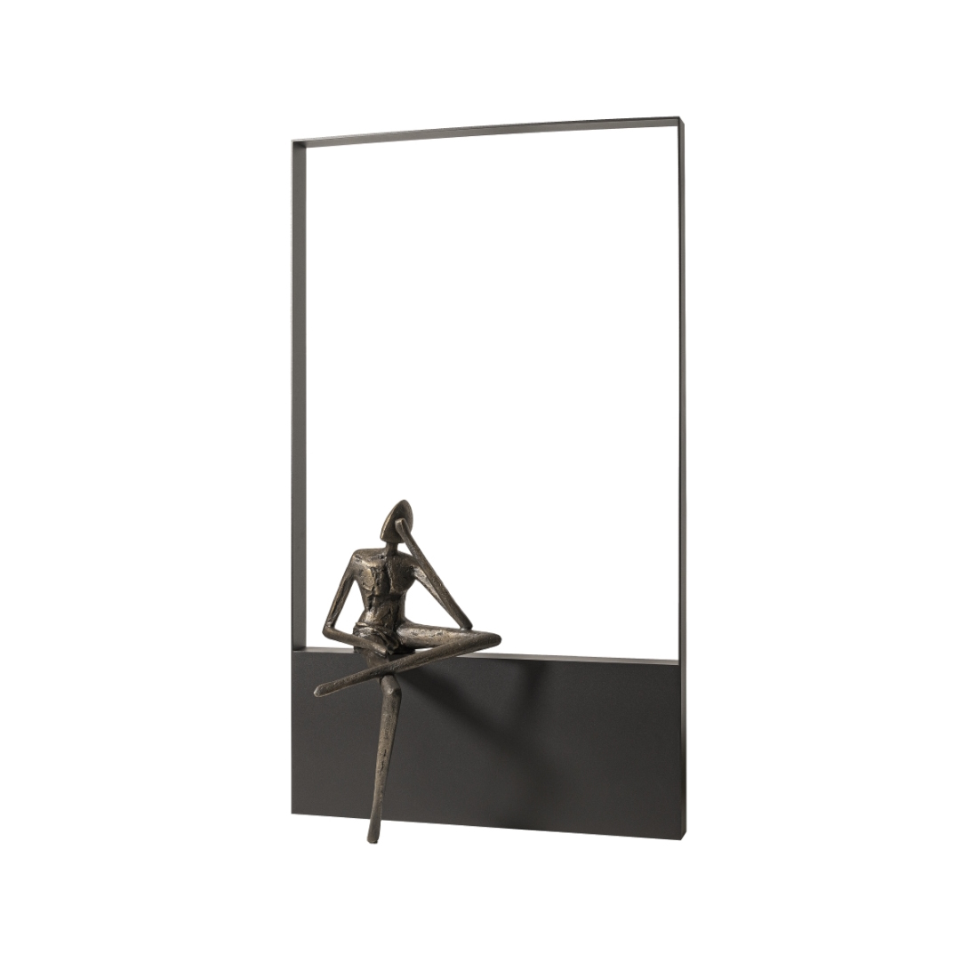 Gardeco Let Me Think Bronze Sculpture GND GA321 STILL LIFE S 01