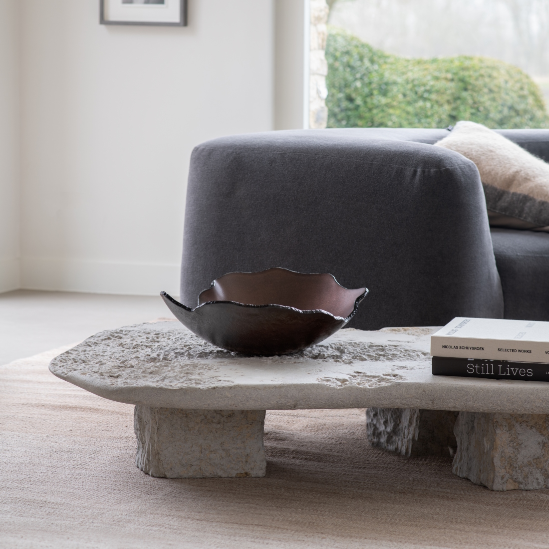 Gardeco Mapa Bowl Carmin Corten RM MACOR40 LIFESTYLE S 01