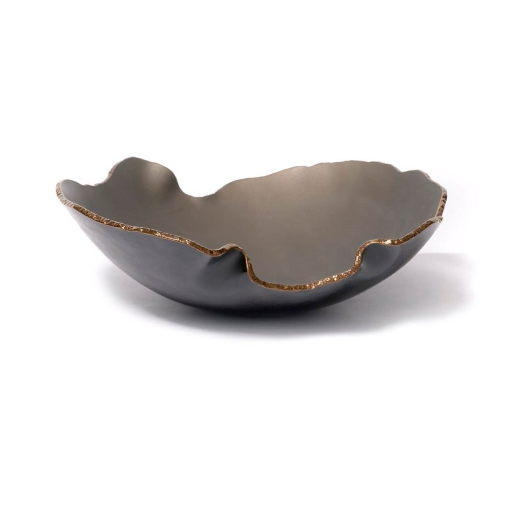 Gardeco Mapa Bowl Matt Black Bronze Top RM MABK50 STILL LIFE S 01
