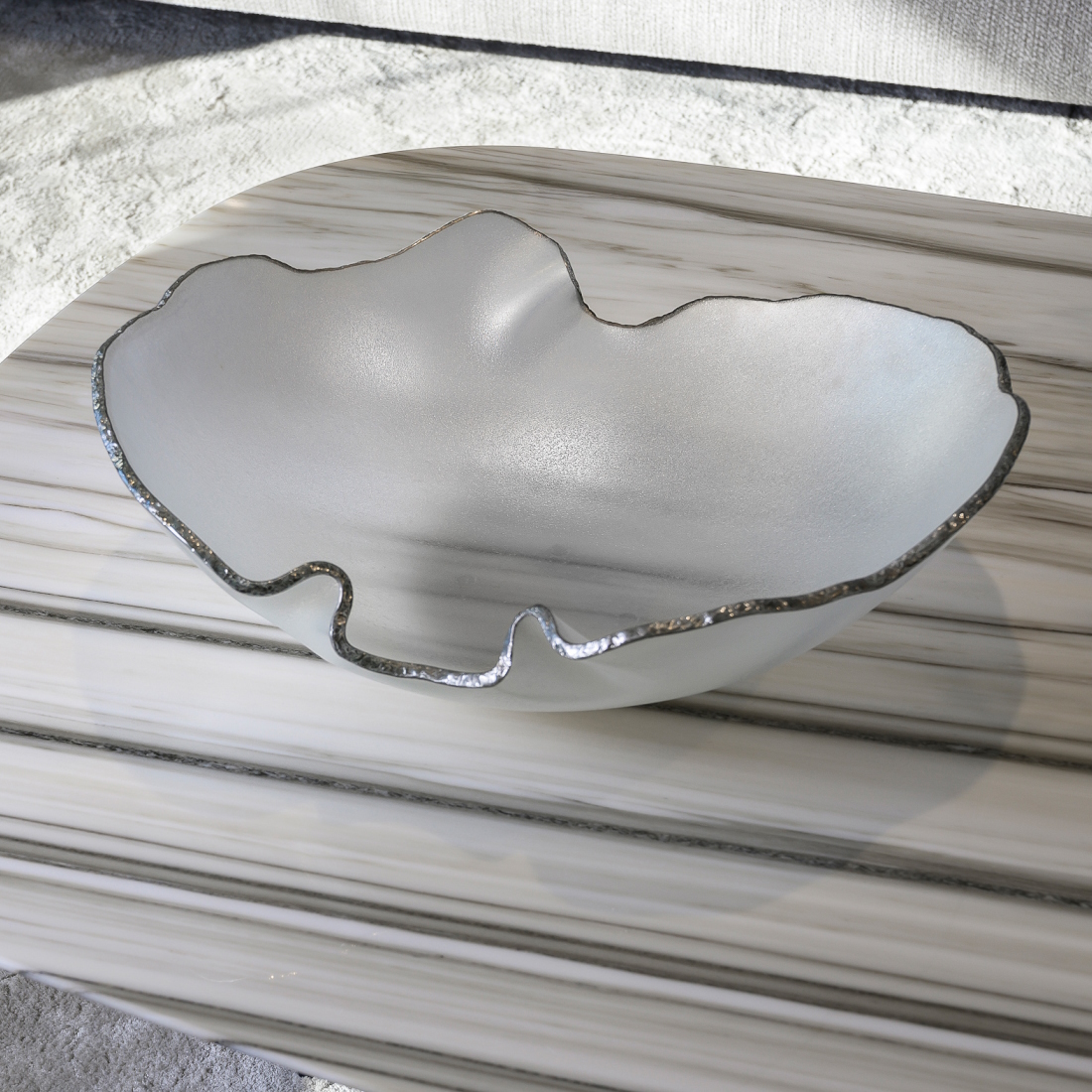 Gardeco Mapa Glass Bowl Perola Vidro Claro RM MAPERVC50 LIFESTYLE S 02