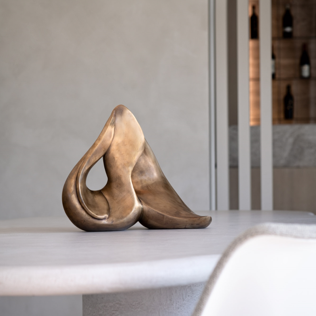 Gardeco Noi due al Quadrato Bronze Sculpture GND GA337 LIFESTYLE S 01