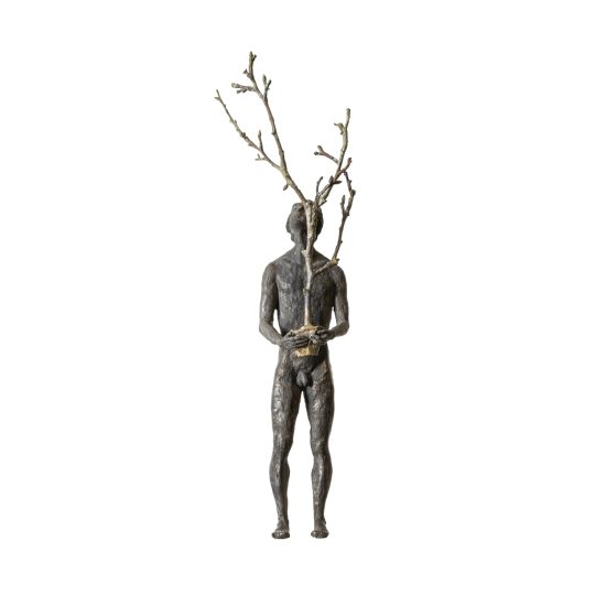 Gardeco Thought III The Tree Bronze Sculpture GND GA328 STILL LIFE S 01