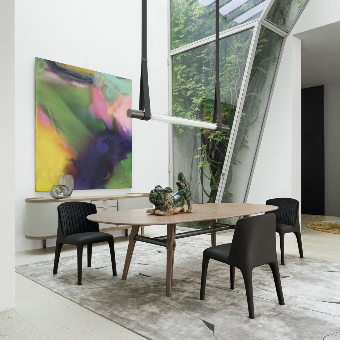 Giorgetti Ago Wood Dining Table LIFESTYLE S 01
