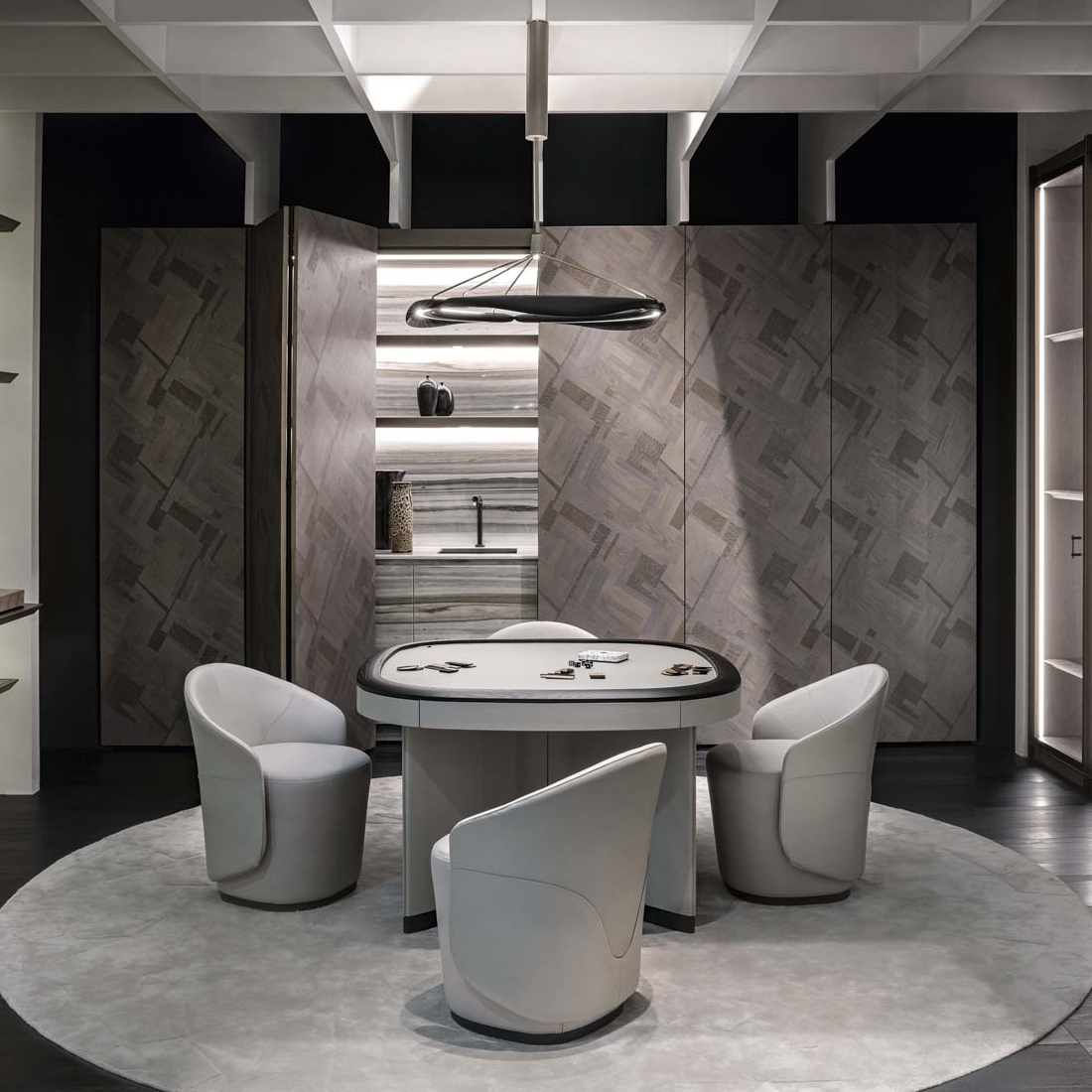 Giorgetti Flamingo Game Table LIFESTYLE 02