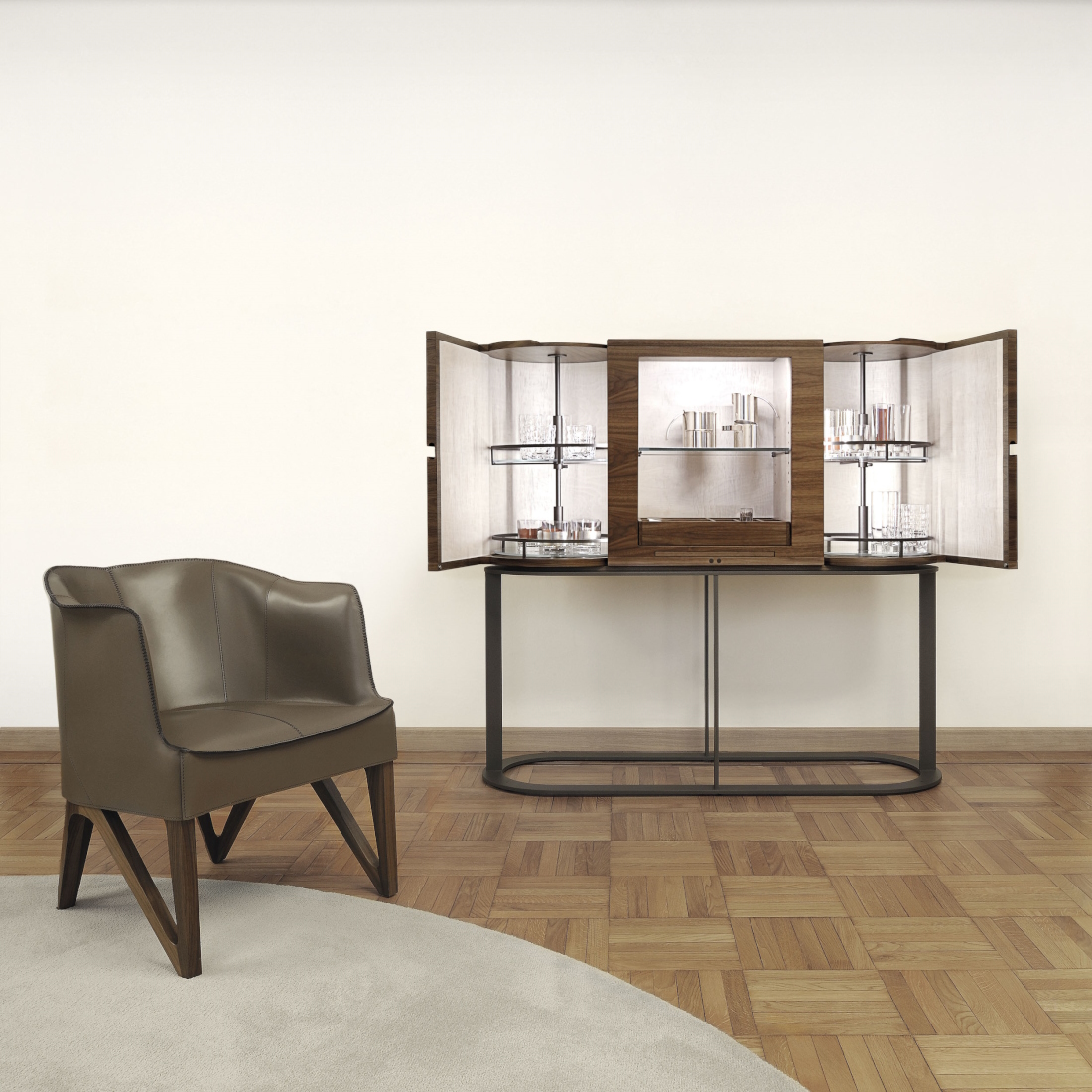 Giorgetti Ino Bar Cabinet LIFESTYLE S 01