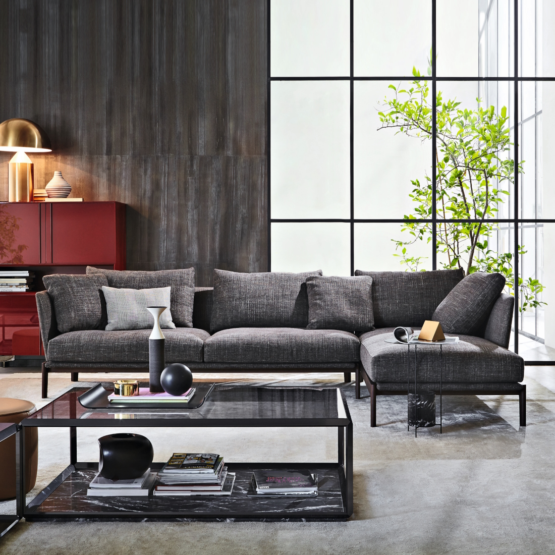 Molteni C Chelsea Modular Sofa System LIFESTYLE S 01