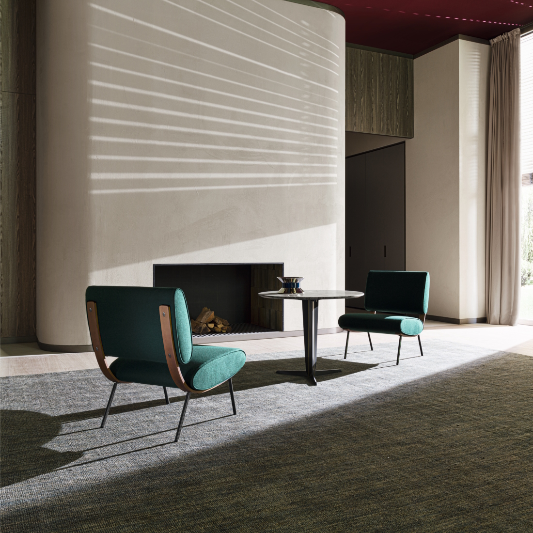 Molteni C D1545 Armchair LIFESTYLE S 01