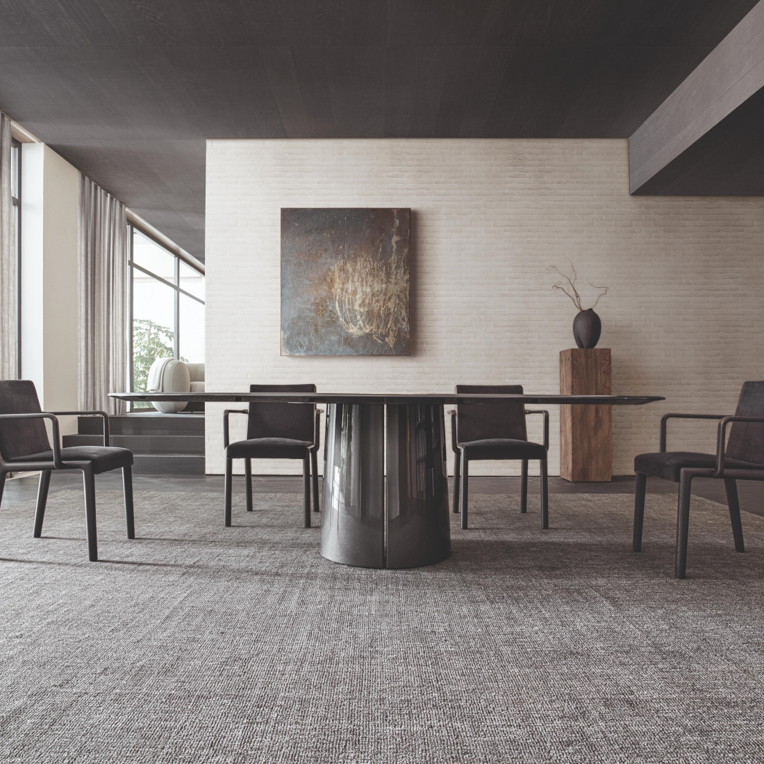 Molteni C Mateo Lacquered Dining Table LIFESTYLE S 01