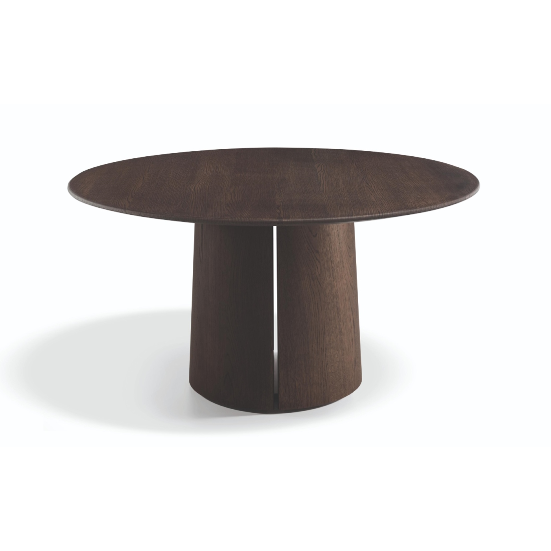 Molteni C Mateo Round Wood Dining Table STILL LIFE S 03