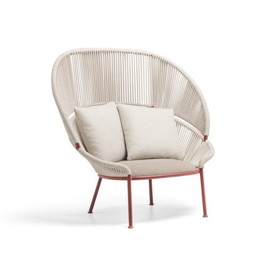 Molteni C Outdoor Petalo High Back Armchair STILL LIFE S 01