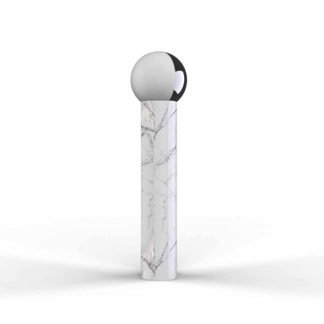 Penta Je Suis Floor Lamp Carrara Marble STILL LIFE S 01