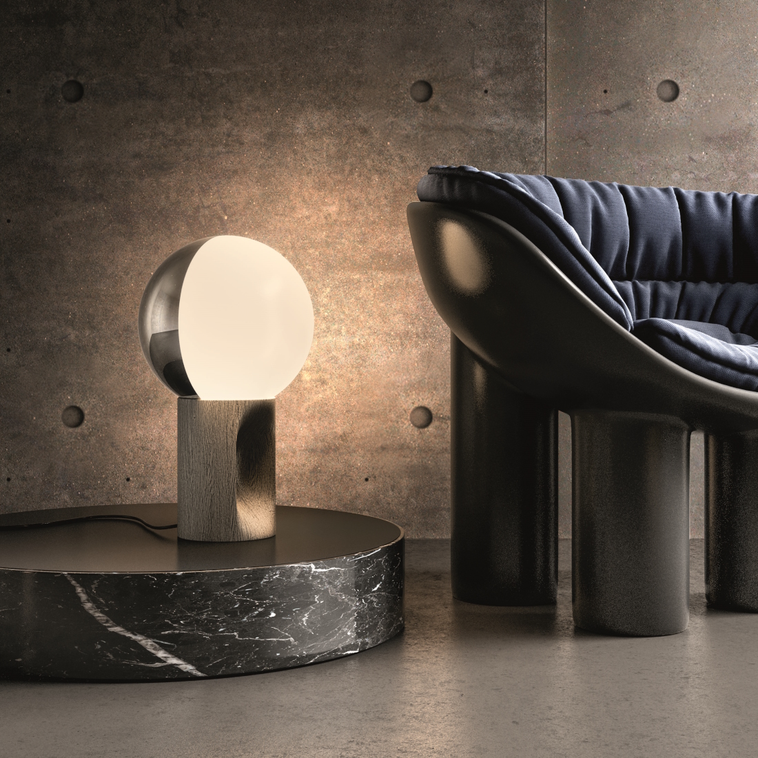 Penta Je Suis Table Lamp Natural Oak LIFESTYLE S 01