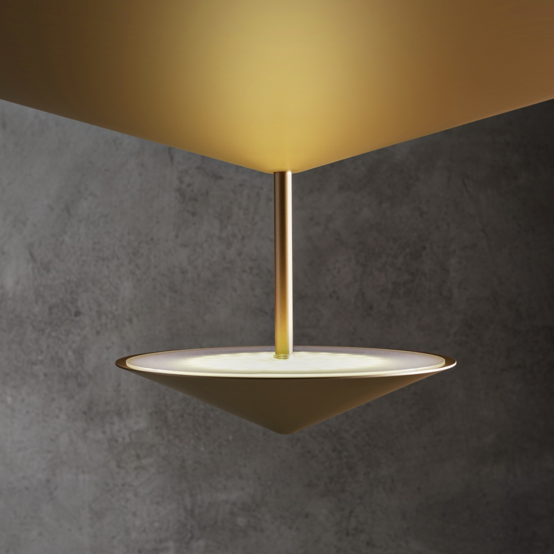 Penta Narciso Pendant Light Gold LIFESTYLE S 03