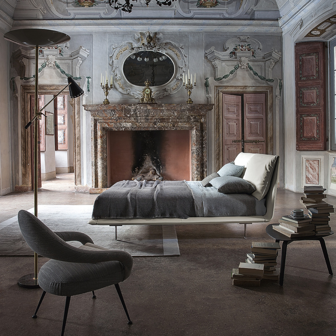 Poltrona Frau John John Bed LIFESTYLE S 01