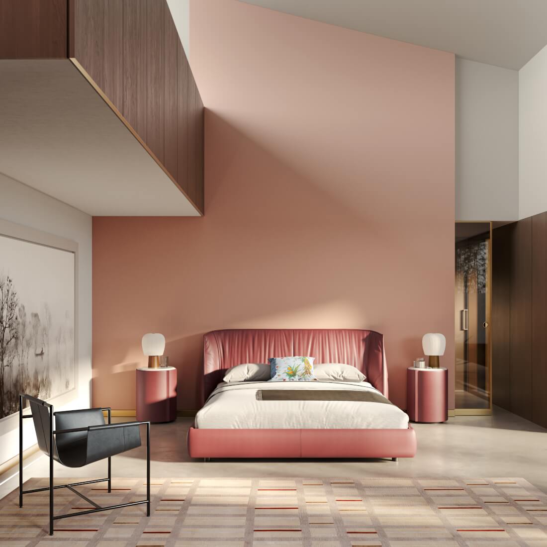 Poltrona Frau Mings Heart Armchair LIFESTYLE S 01