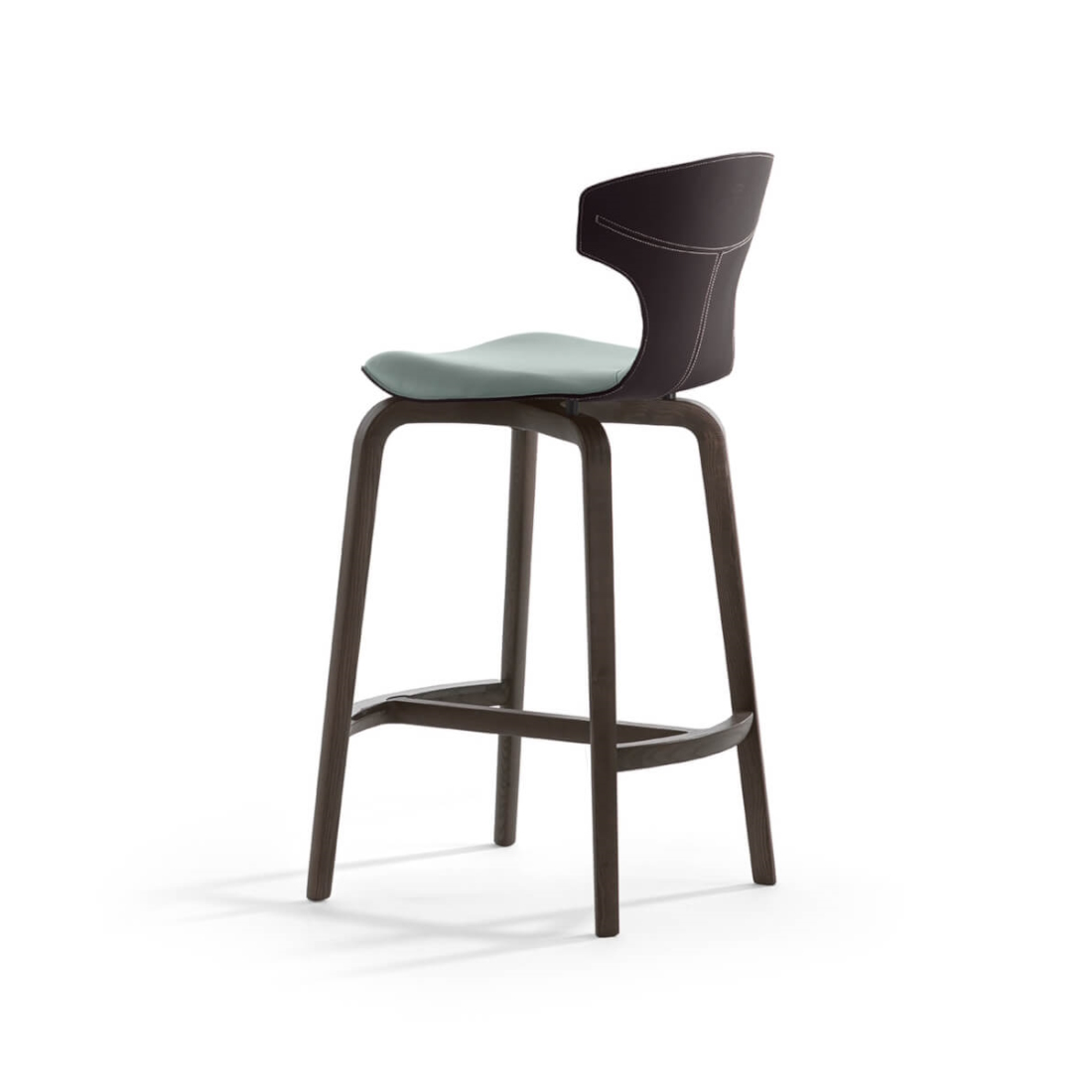 Poltrona Frau Montera Wood Bar Stool STILL LIFE S 02