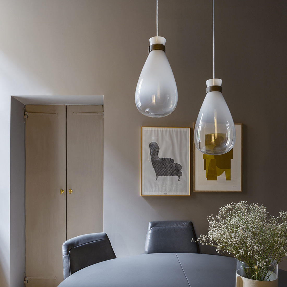 Poltrona Frau Soffi Pendant Light LIFESTYLE S 01