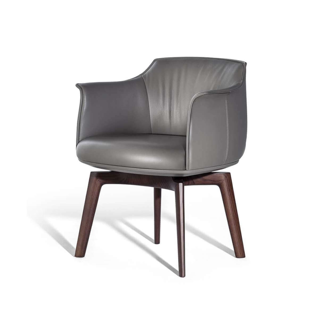 Poltrona Frau Swivel Dining Armchair STILL LIFE S 02