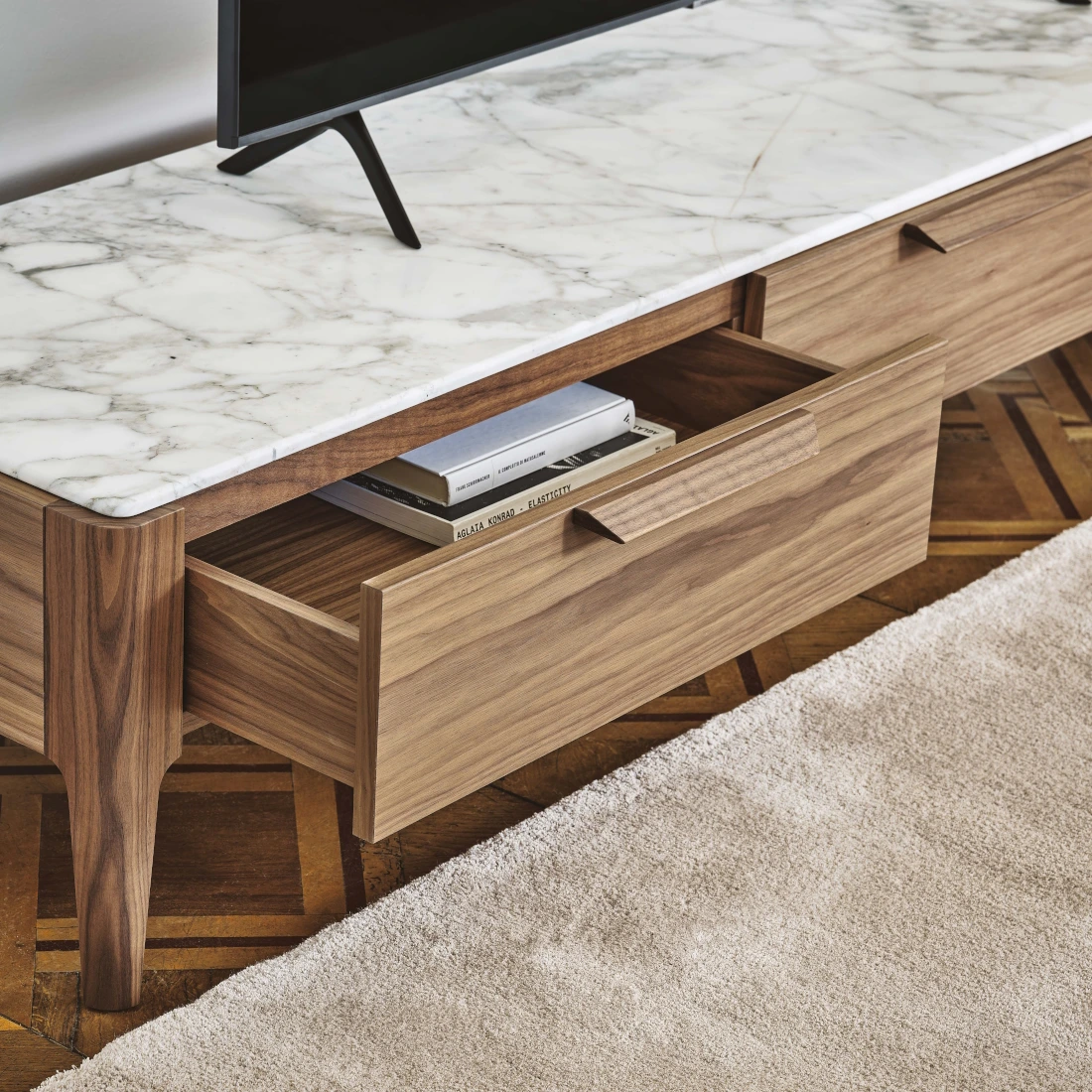 Porada Atlante TV Stand - Made in Italy