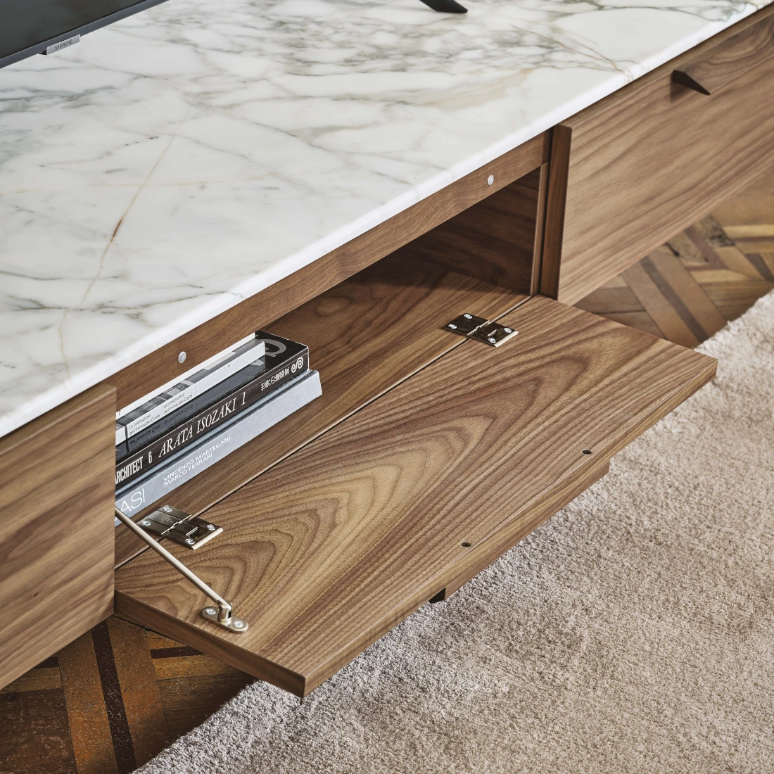 Porada Atlante TV Stand - Made in Italy