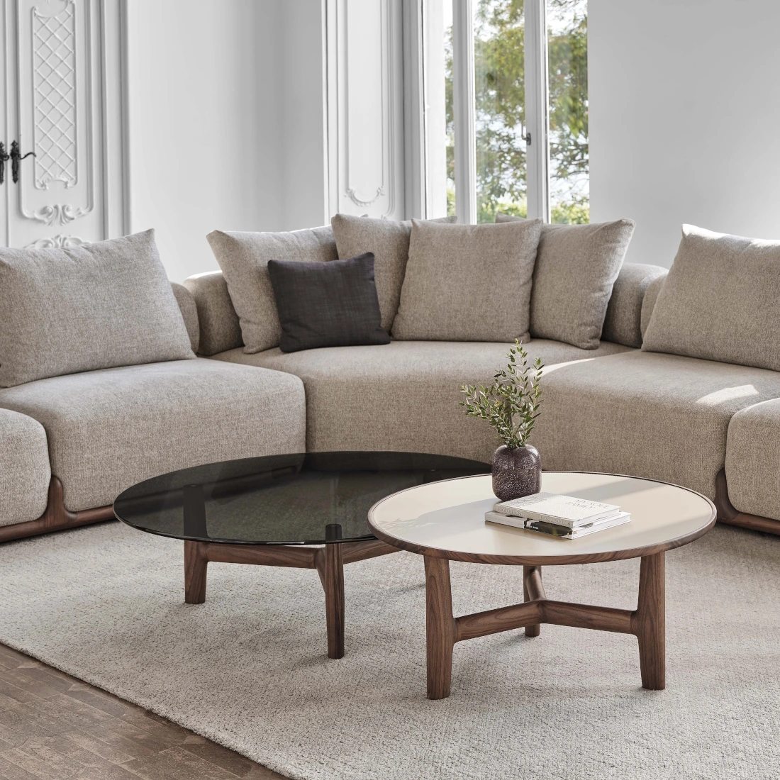 PORADAポラダ TILLOW 110 アクタス リビングテーブル Porada Tillow Coffee Table - Made in Italy