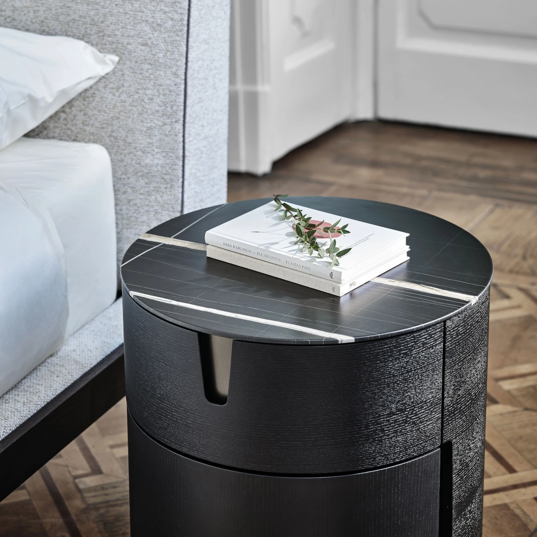 Porada Tylsa Night 54 Bedside Cabinet - Made in Italy
