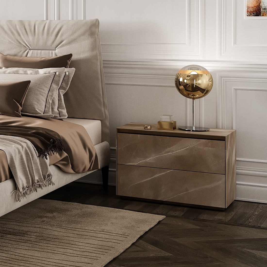 Reflex Angelo Monolite Bedside Cabinet LIFESTYLE S 01