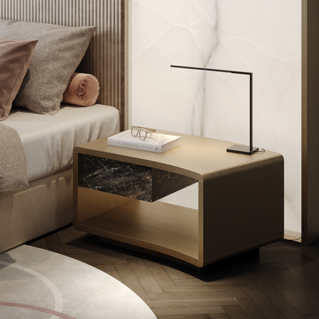 Reflex Angelo Space Bedside Cabinet LIFESTYLE S 01