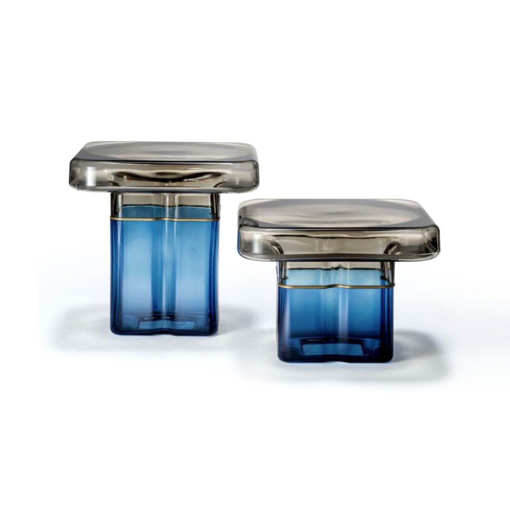 Reflex Angelo Tau 40 Murano Coffee Table Blue STILL LIFE S 01