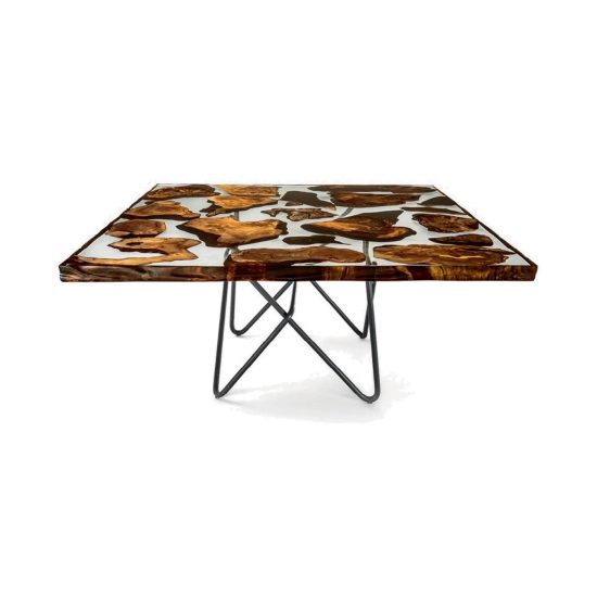 Riva1920 Earth Square Kauri Dining Table STILL LIFE S 01