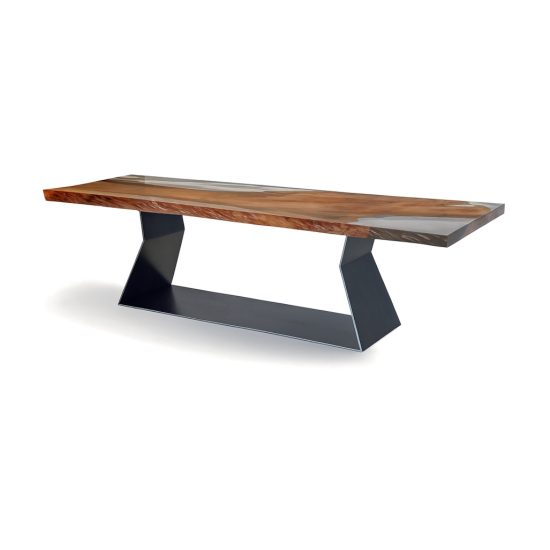 Riva1920 Kauri Bedrock Dining Table STILL LIFE S 001