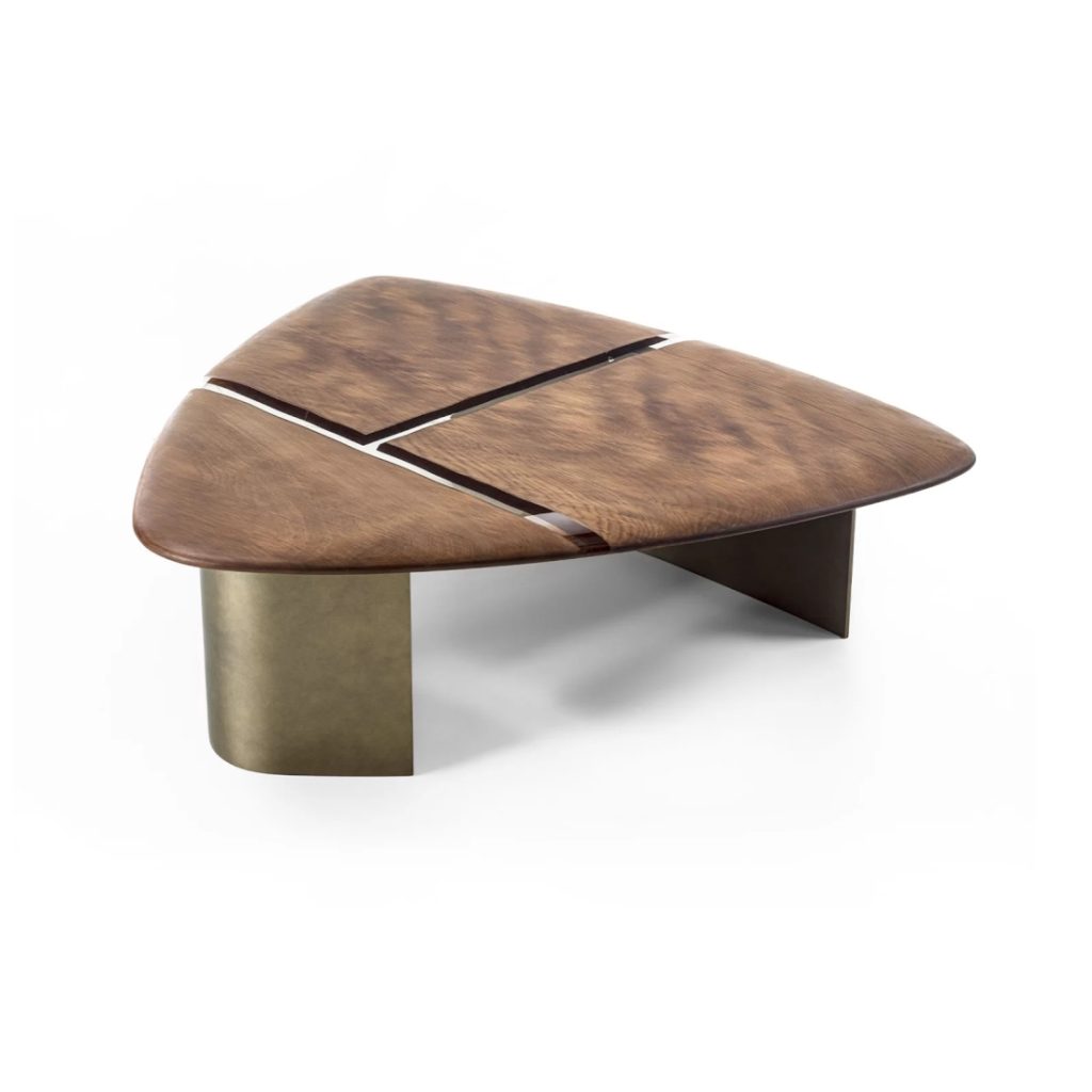 Riva1920 Kauri Delta Triangular Coffee Table STILL LIFE S 01