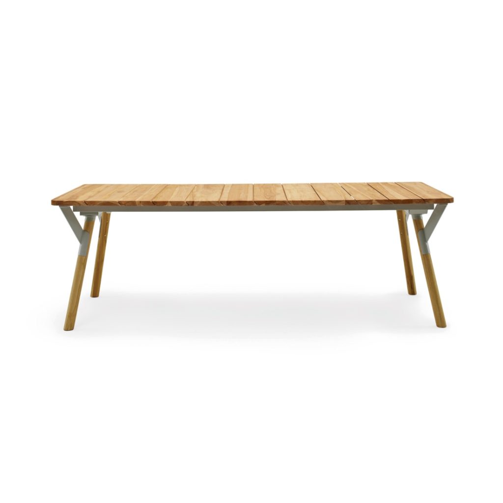 Varaschin Link Teak Outdoor Dining Table STILL LIFE S 01