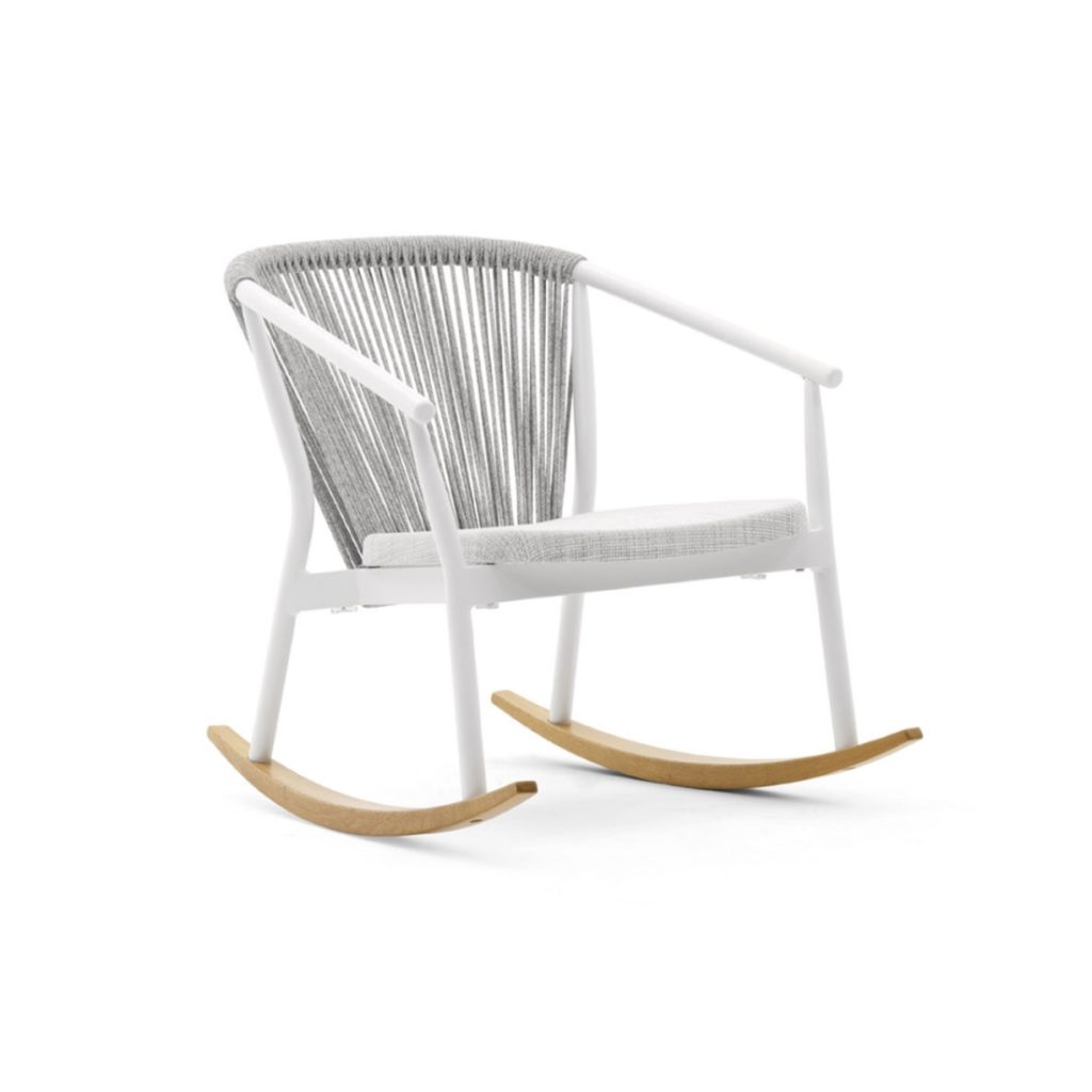 Varaschin Outdoor Smart Lounge Rocking Armchair STILL LIFE S 01