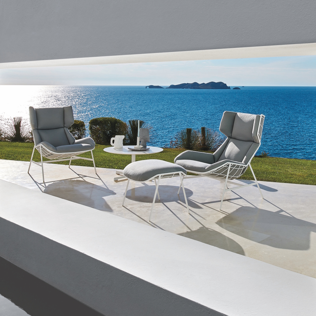 Varaschin Summer Set Bergere Relax Armchair Outdoor LIFESTYLE S 01