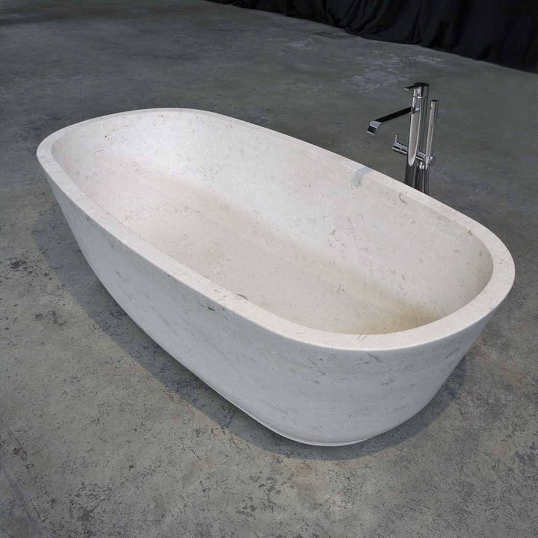 Antonio Lupi Baia Stone Bathtub LIFESTYLE S 01