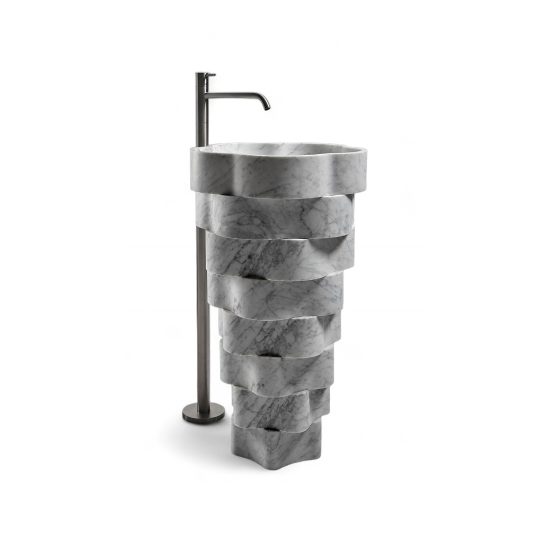Antonio Lupi Intreccio Freestanding Marble Basin STILL LIFE S 001