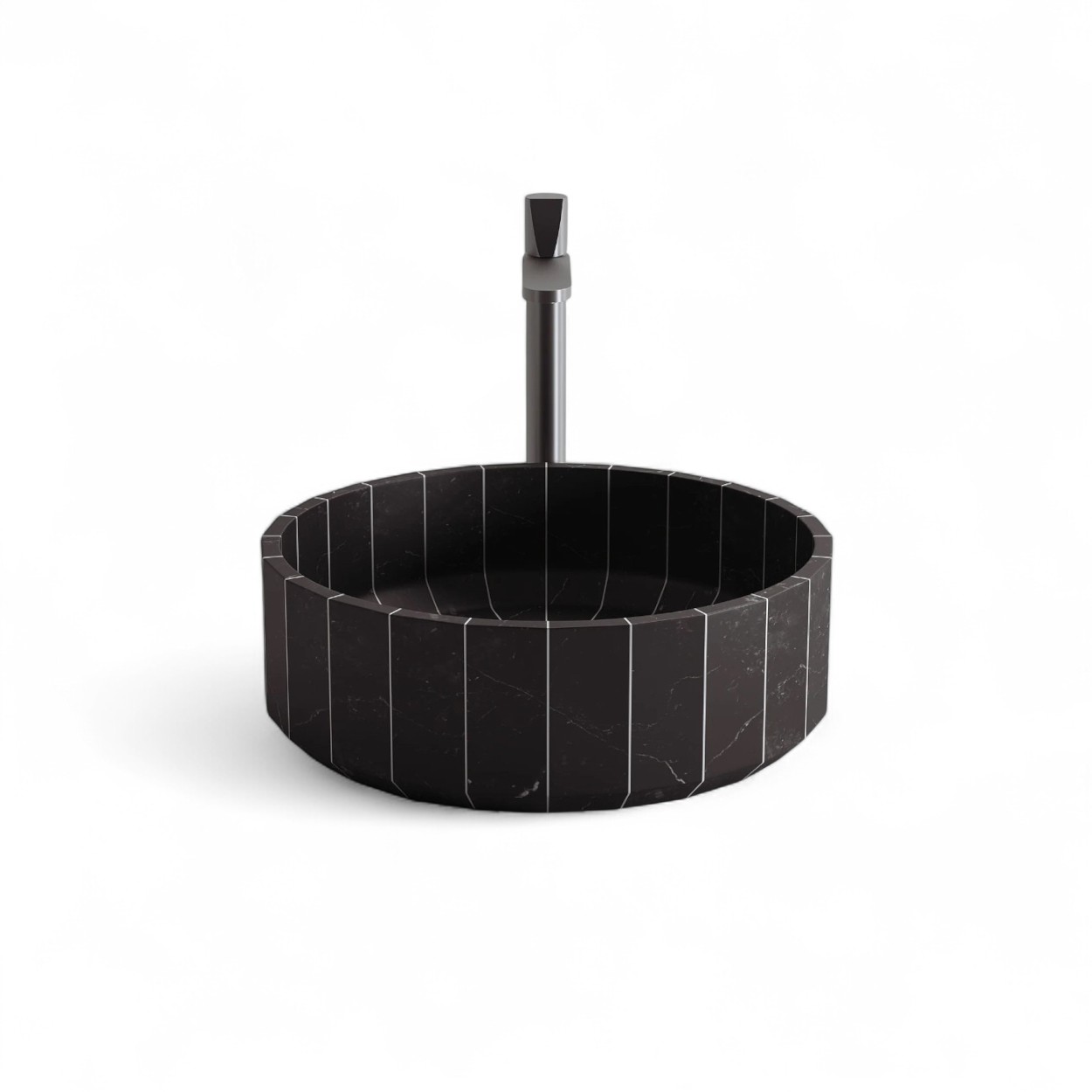 Antoniolupi Fonte Countertop Basin Black Marble STILL LIFE S 2 01